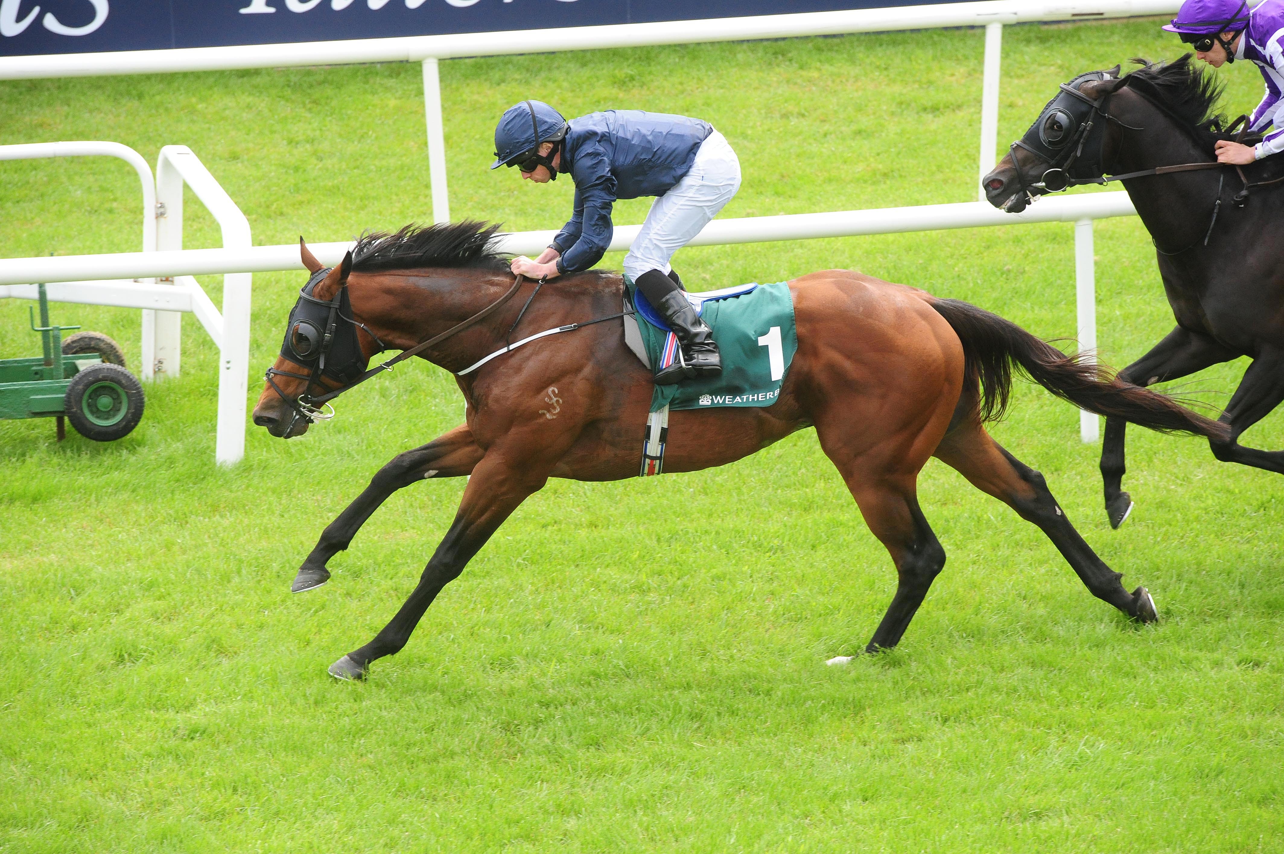 Merchant Navy wins the Greenlands Stakes at The Curragh